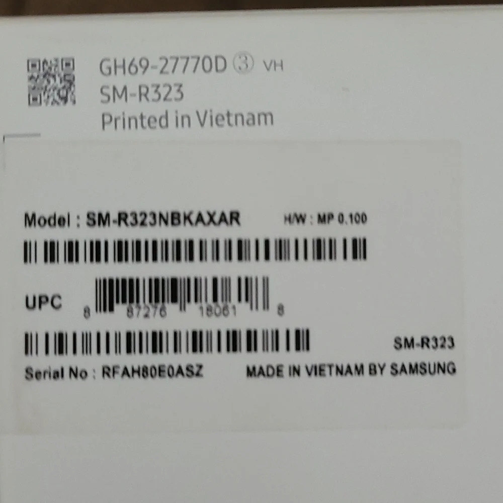 Samsung Gear VR Oculus SM-R323